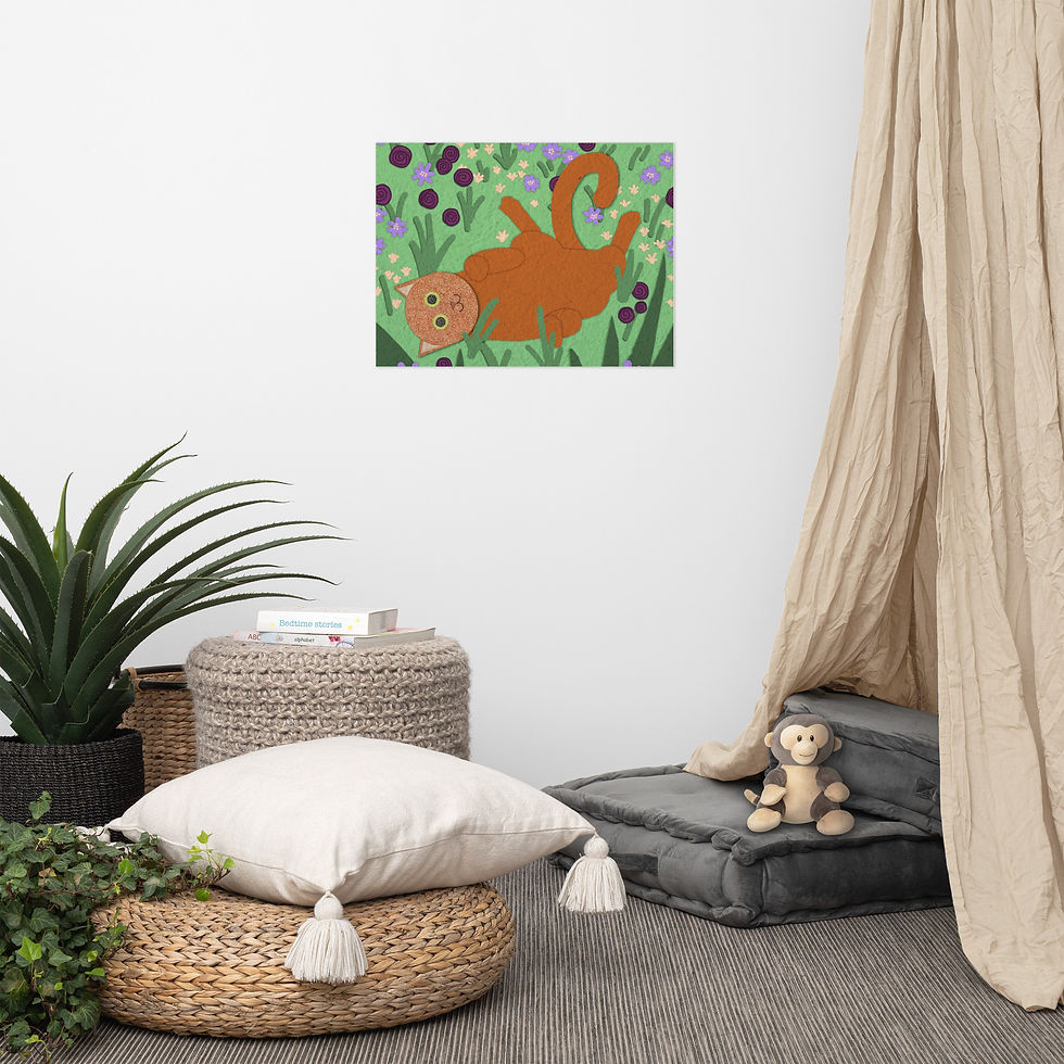 Thumbnail: Garden Cat Poster