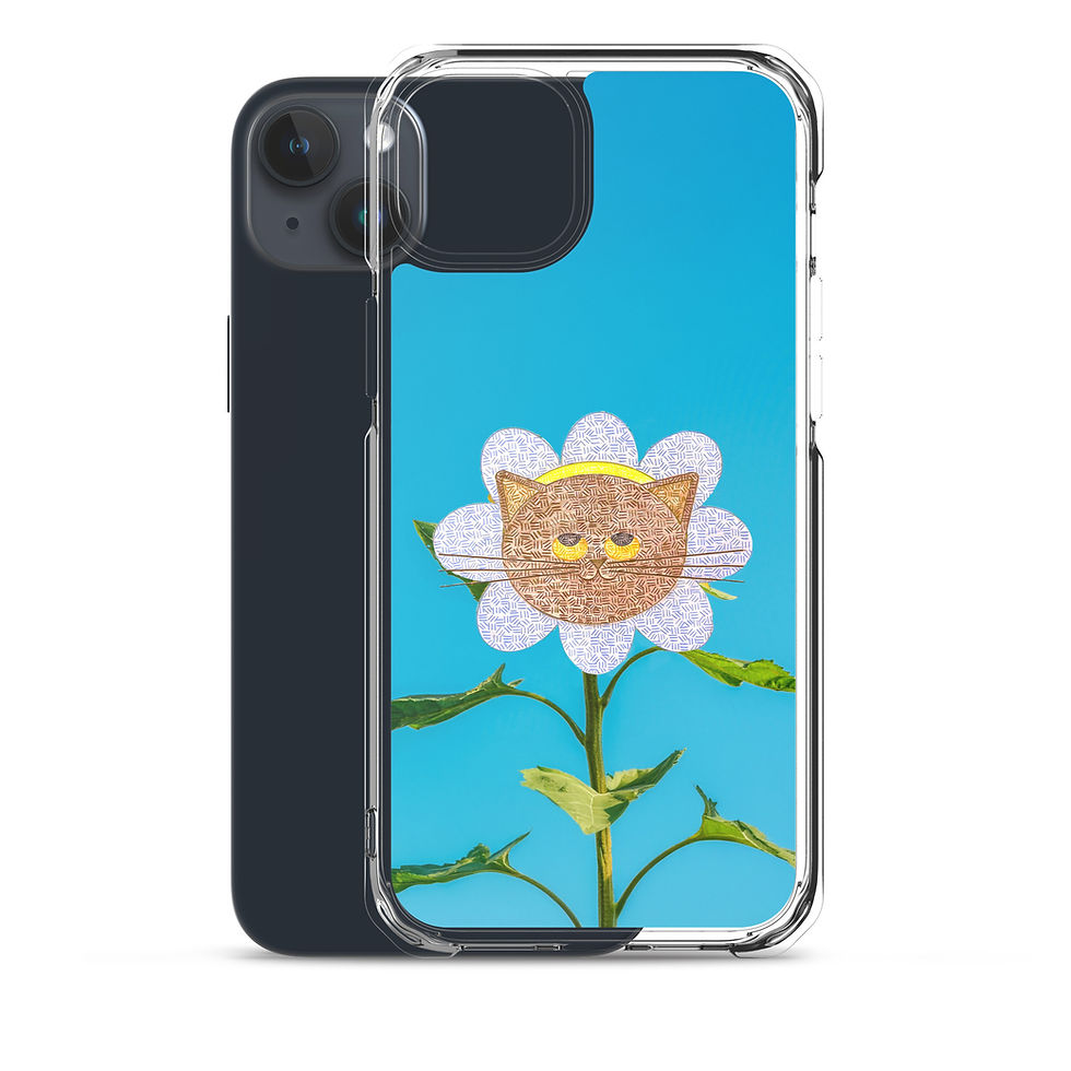 Thumbnail: Flower Kitty Clear Case for iPhone®