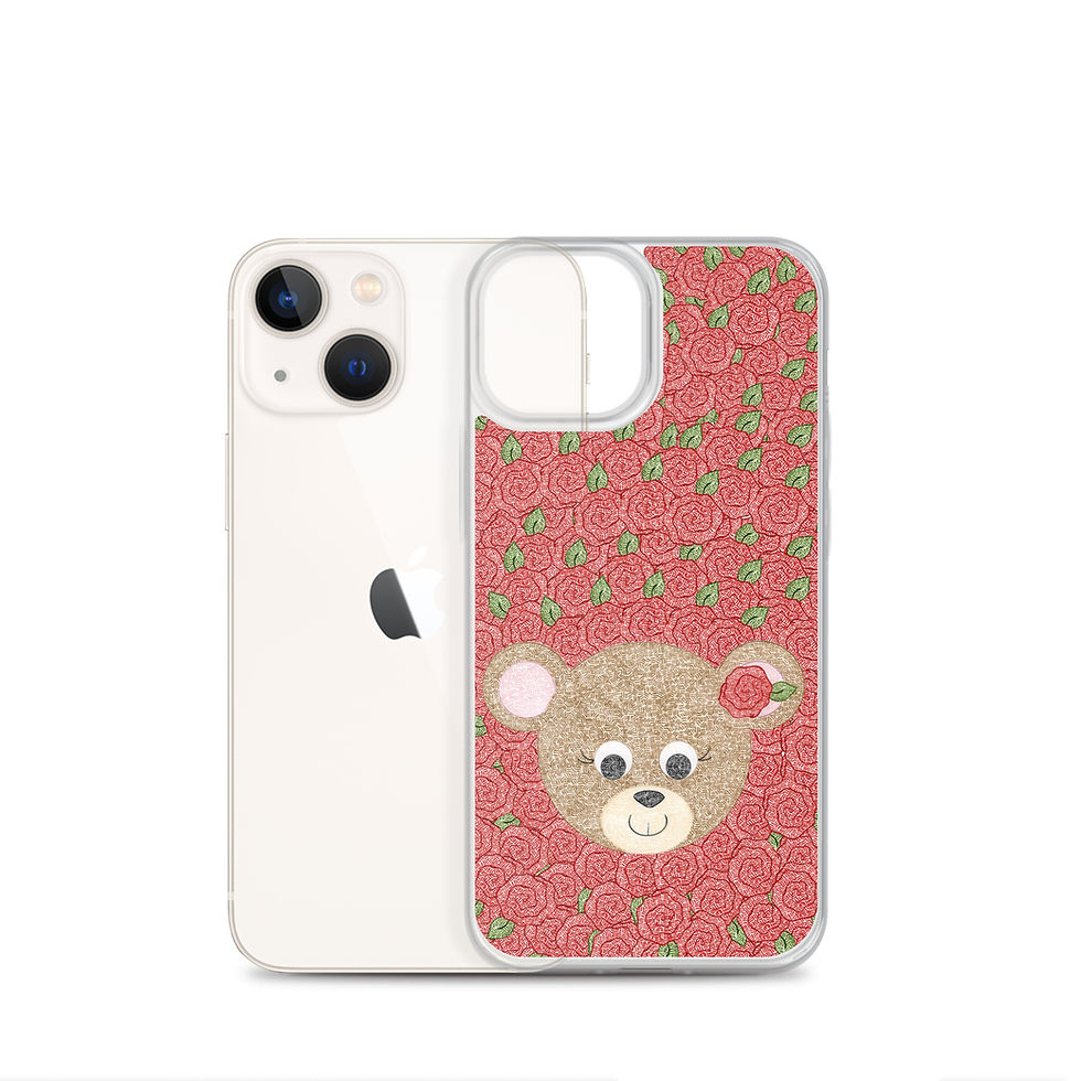 Thumbnail: Rose Bear Clear Case for iPhone®