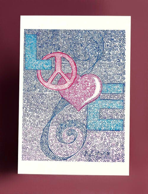 Love and Peace Card
