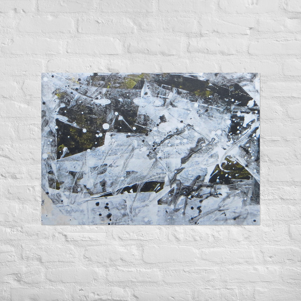 Thumbnail: Abstract Grayscale Poster