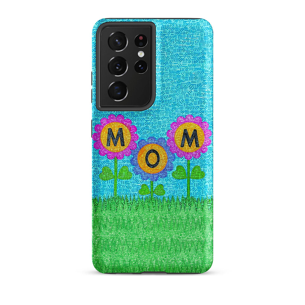Thumbnail: Mom and Flowers Samsung® Tough Case