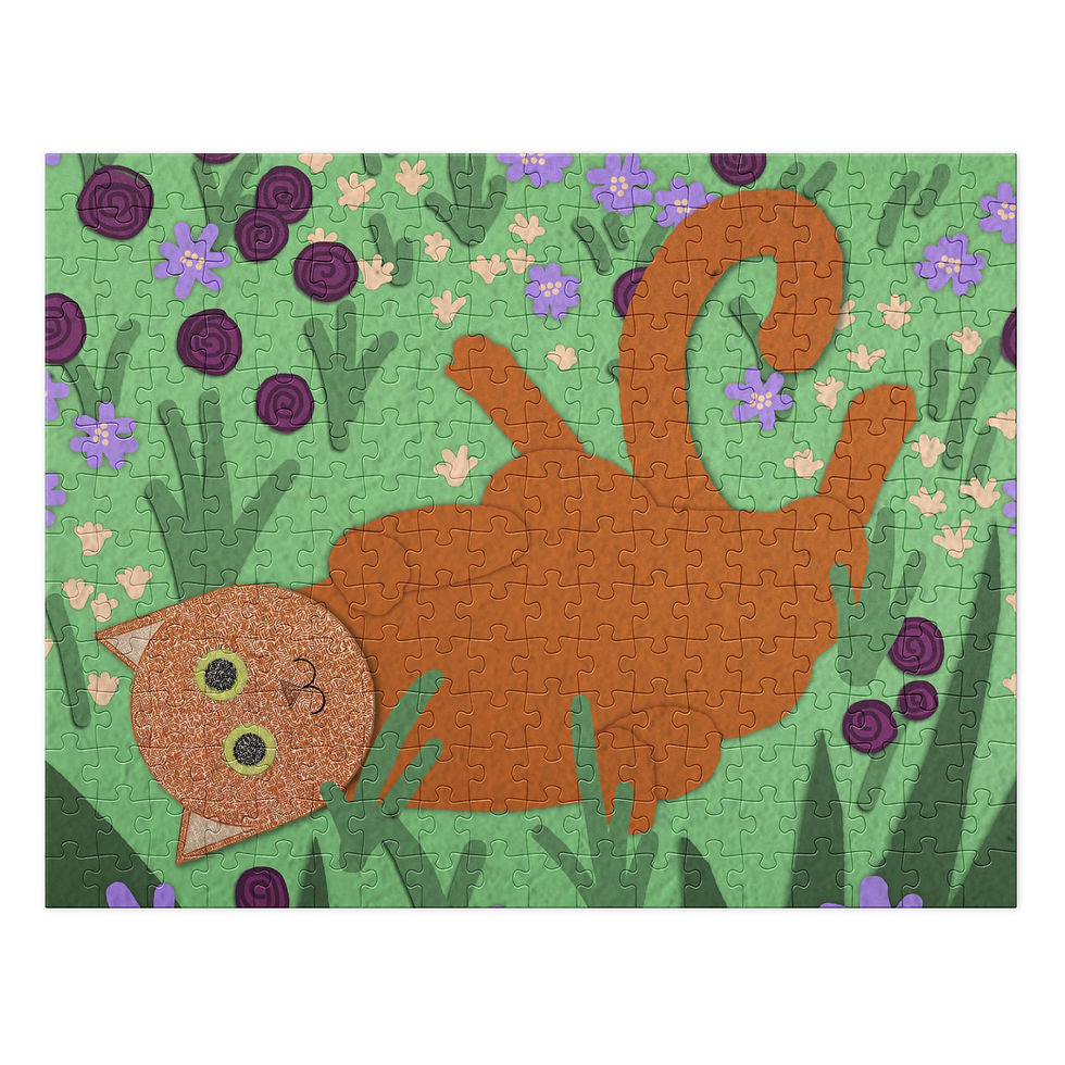 Thumbnail: Garden Cat Puzzle