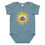 Thumbnail: Cat Sunflower Baby Bodysuit
