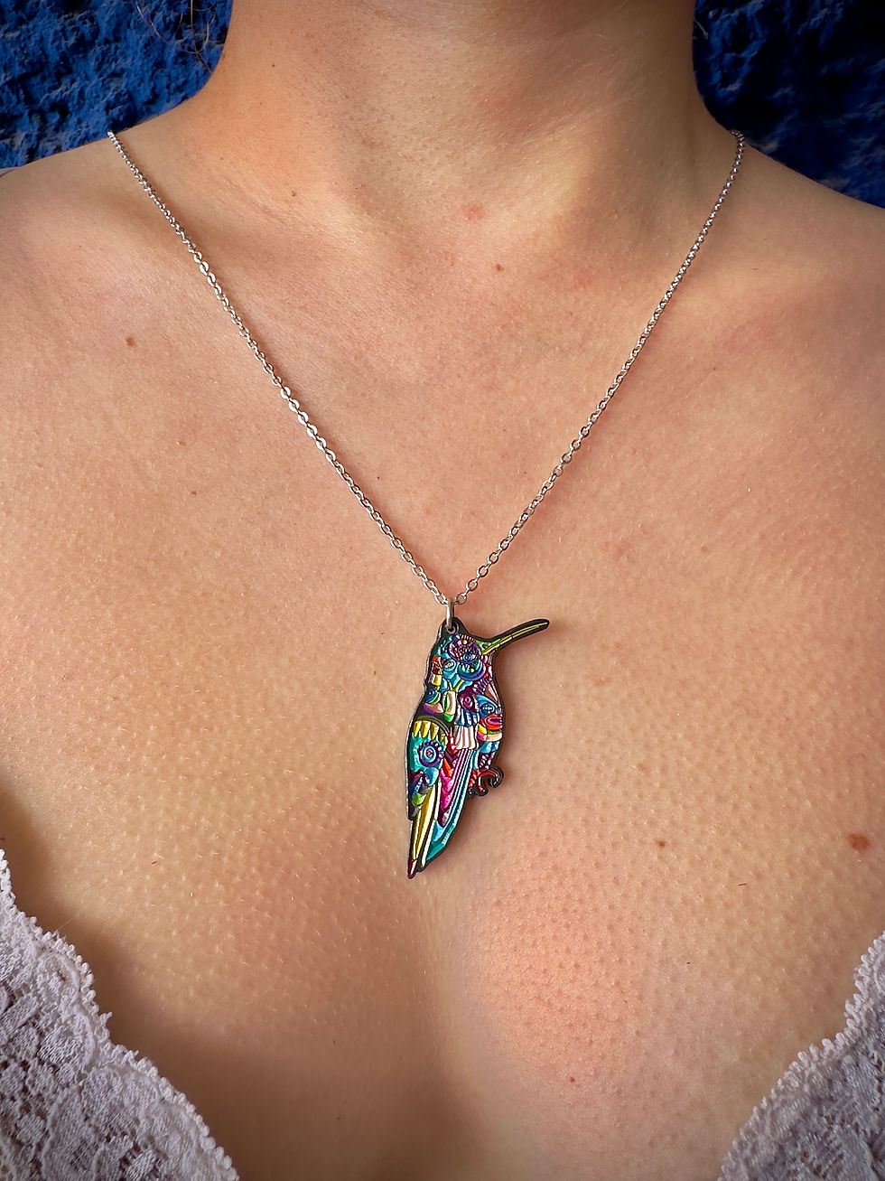 Miniatura: Collar Colibrí Cósmico