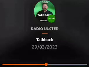 Interview with BBC Radio Ulster