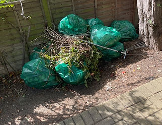 Garden waste collection London