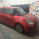 Red suzuki swift
