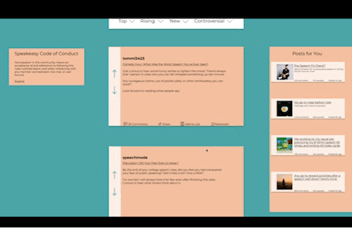 High Fidelity Prototype GIF (Desktop)