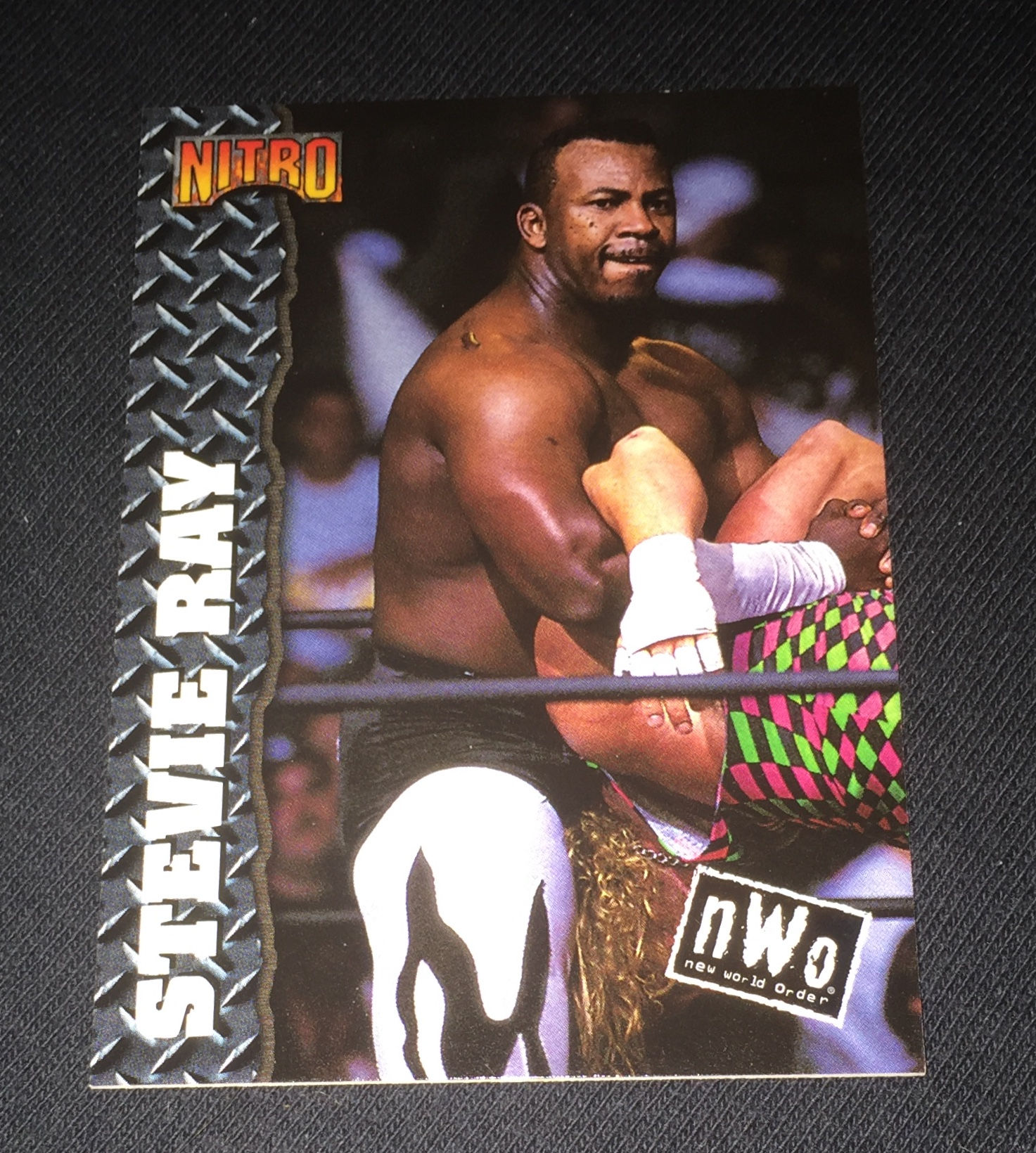 Stevie Ray WCW/nWo Nitro Wrestling Trading Card