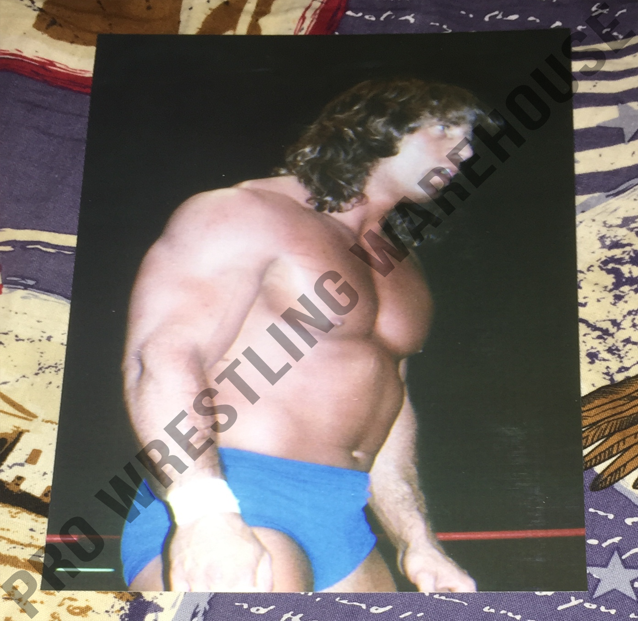 Kerry Von Erich in ring! 4x6 Wrestling Photo, NWA, WCCW, World Class