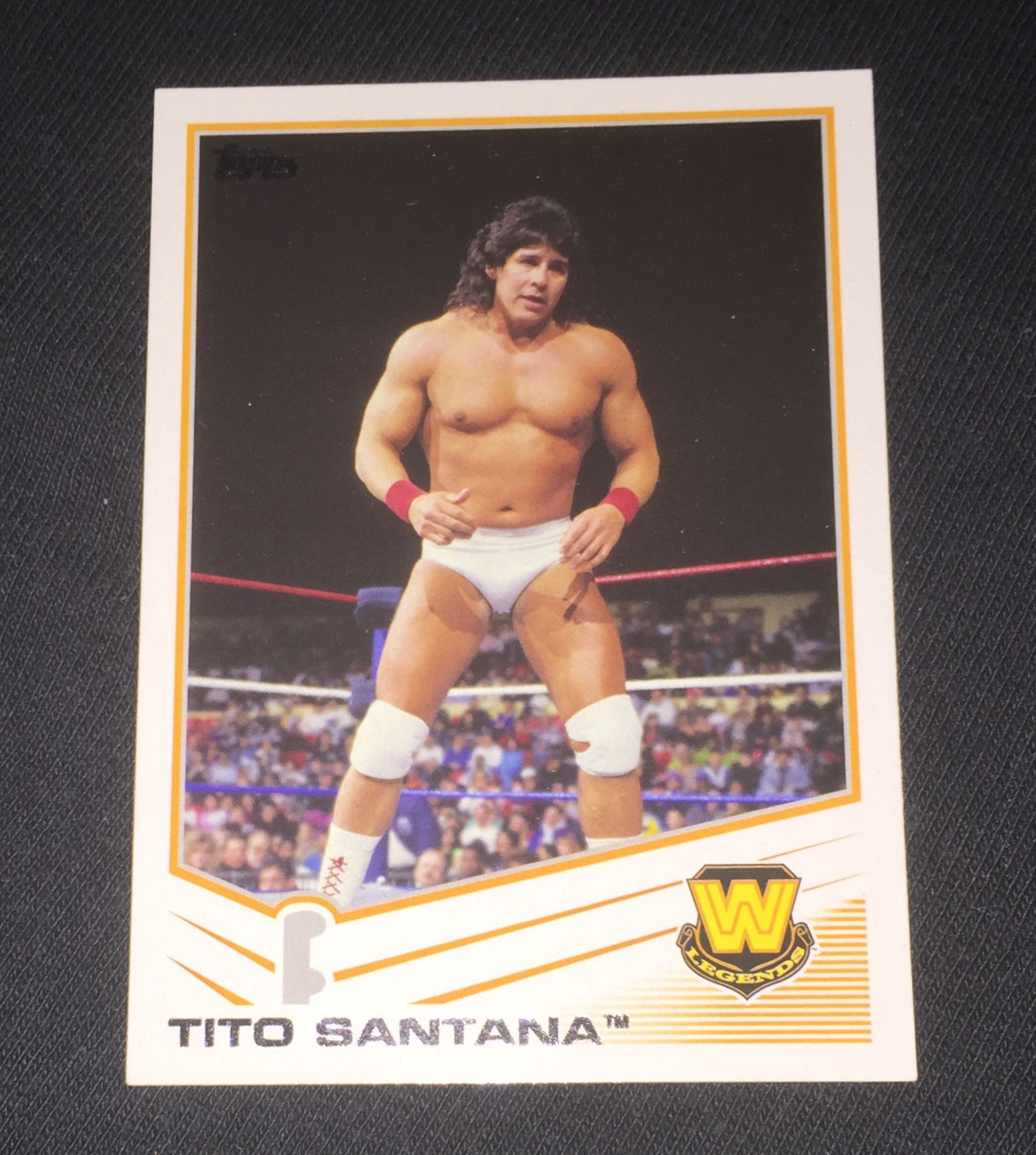 Tito Santana WWE Wrestling Trading Card