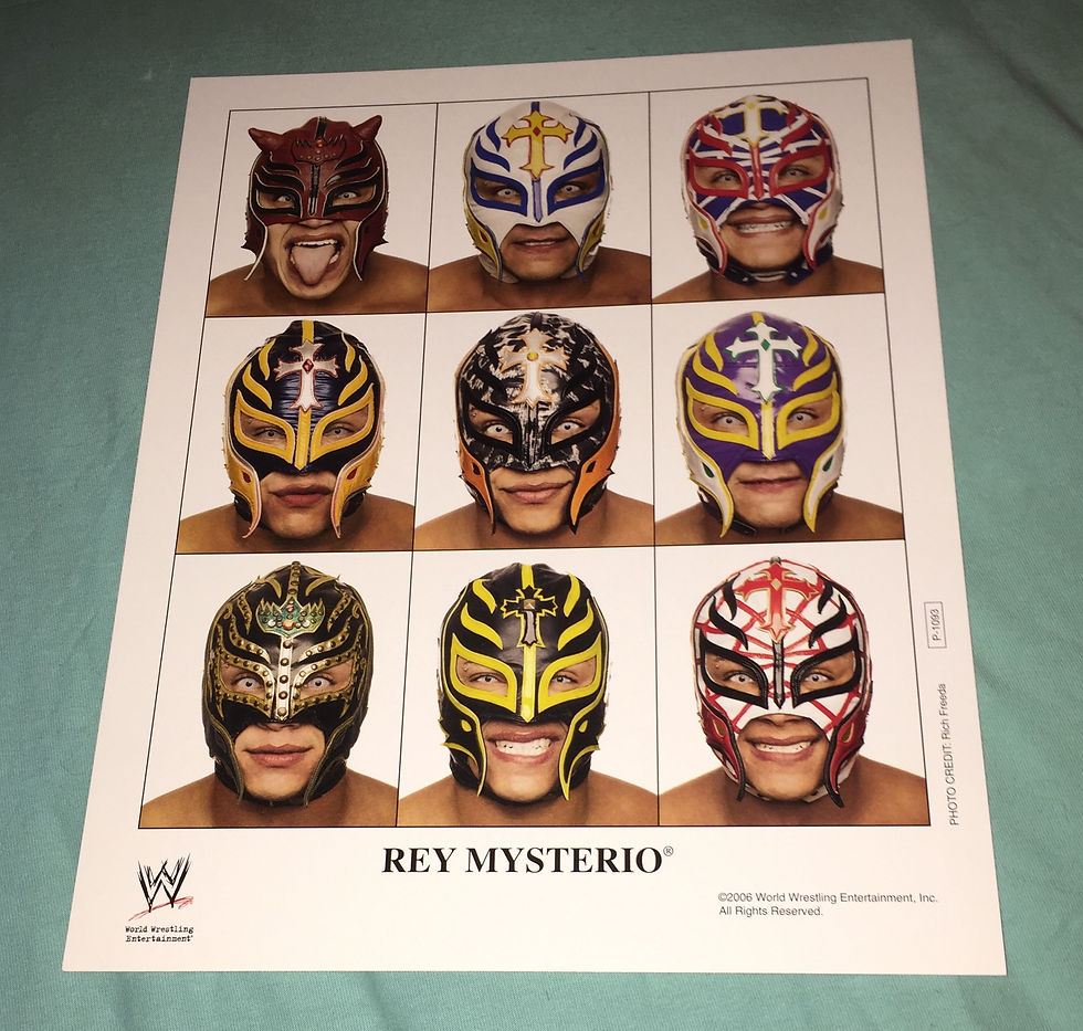 Rey Mysterio WWF/WWE Promo Photo P-1093 (2006)