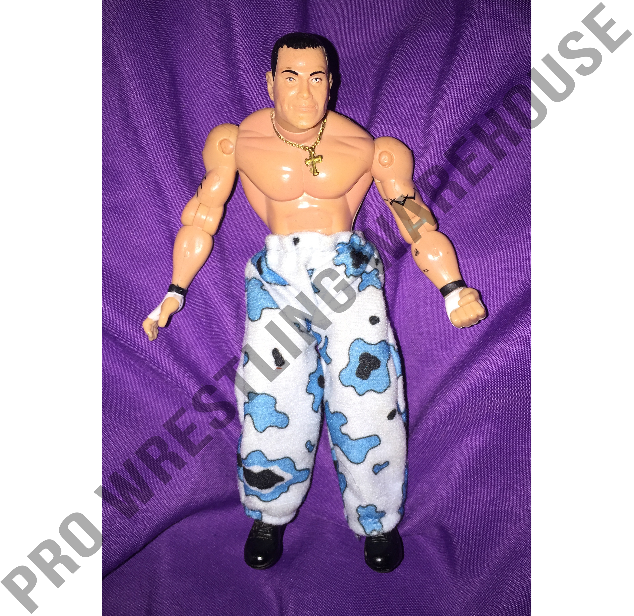 Rey Mysterio, No Mask, WCW, ToyBiz, Loose Wrestling Figure, WWF, WWE