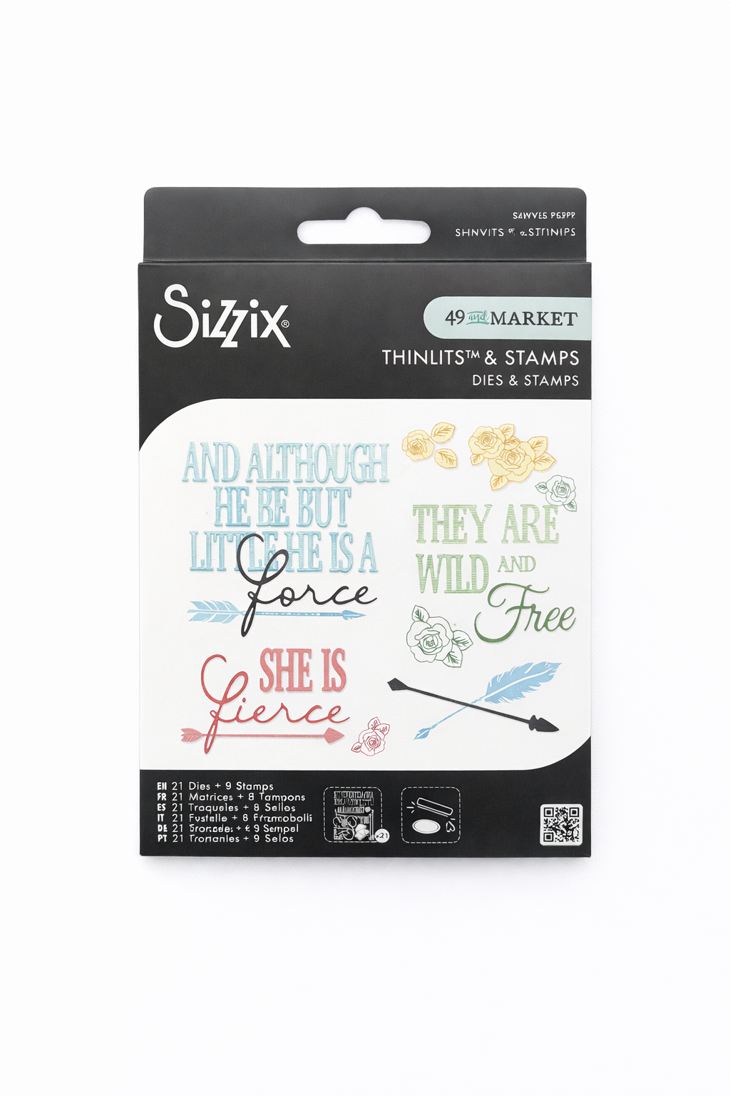 Wild & Free thinlits Die Set