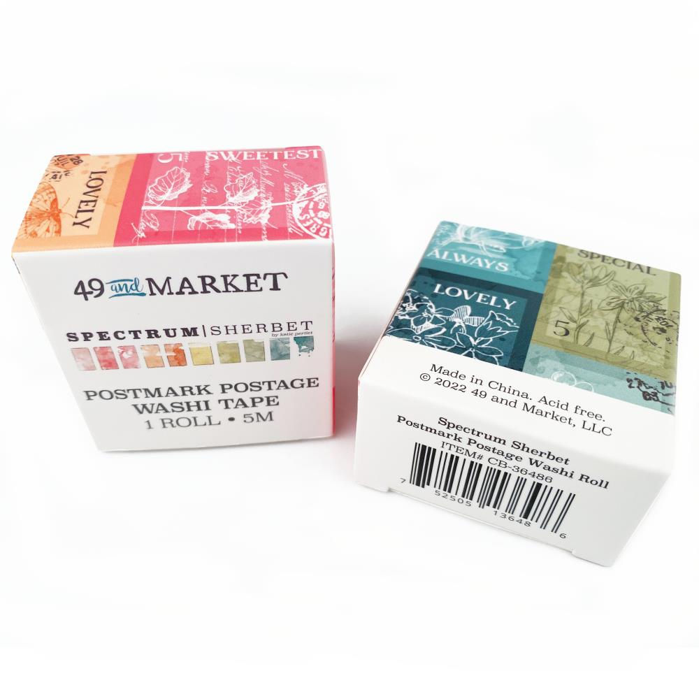 Spectrum Sherbert Postmark Washi