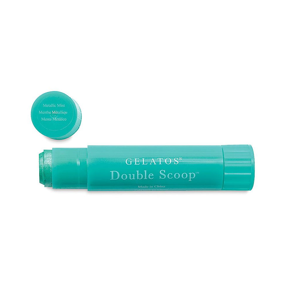 Metallic Mint Double Scoop Gelato