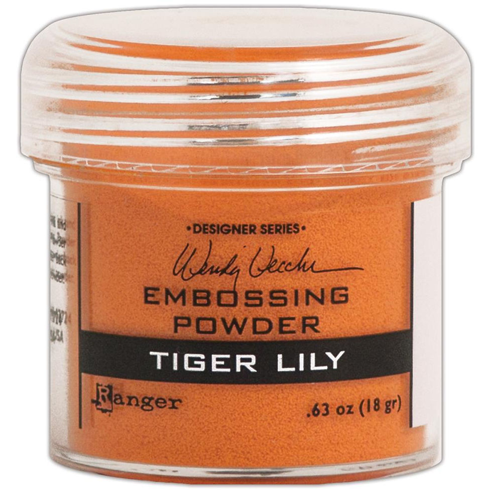 Embossing Powder - Tiger Lily