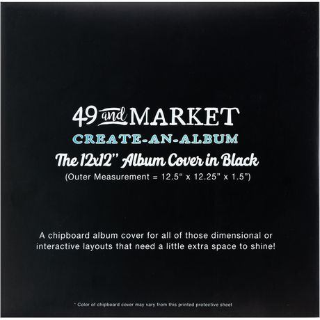 Create An Album Cover Black