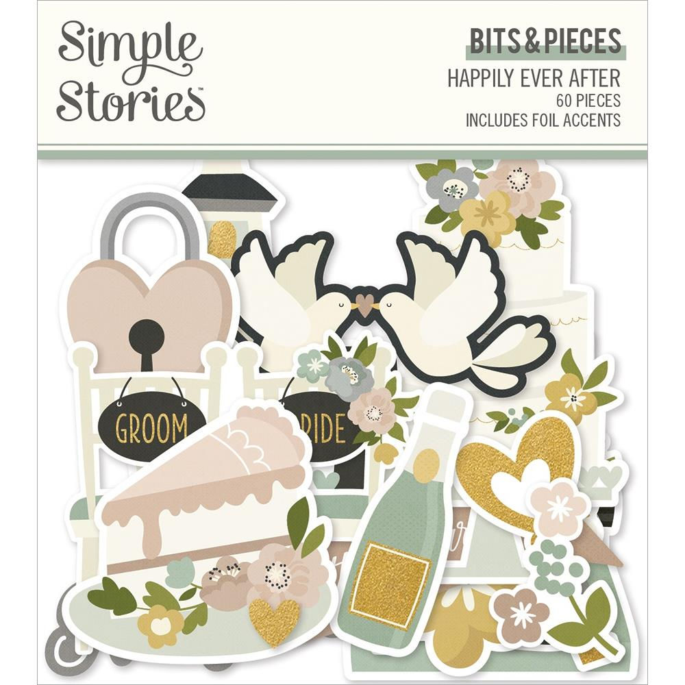 Happily Ever After Bits & Pieces 60 pcs