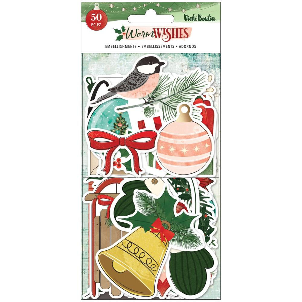 Vicki Boutin - Warm Wishes Embellishments
