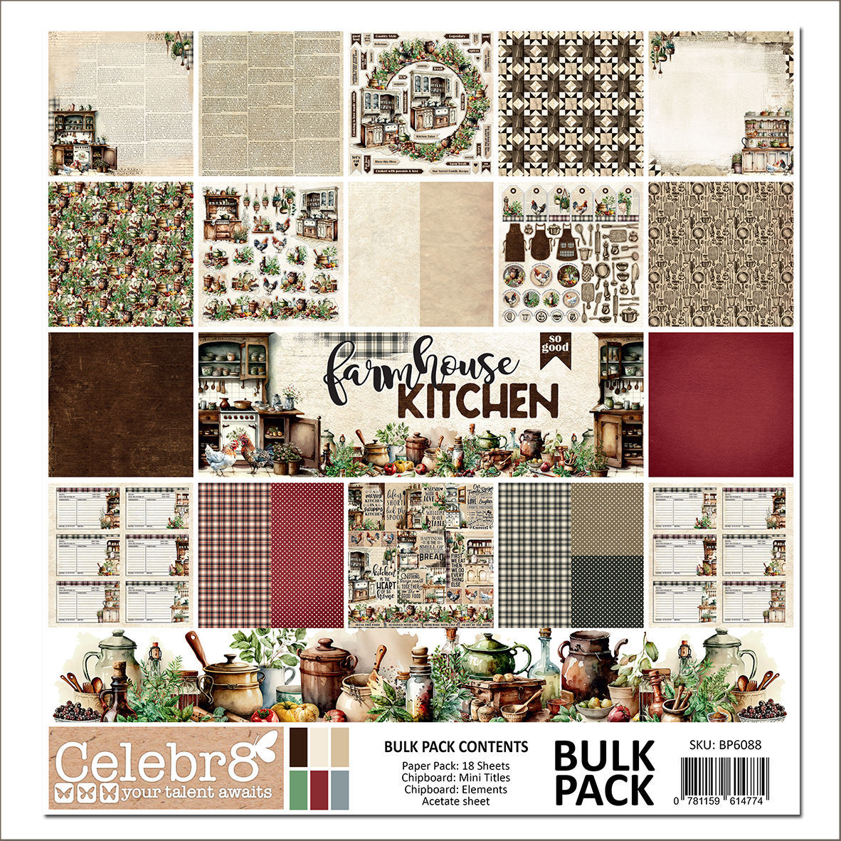 Farmhouse Kitchen Bulk Collection pack