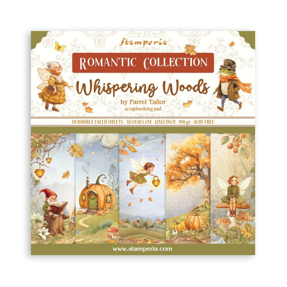 Whispering Woods 10 Designs/1 Each 12” Collection