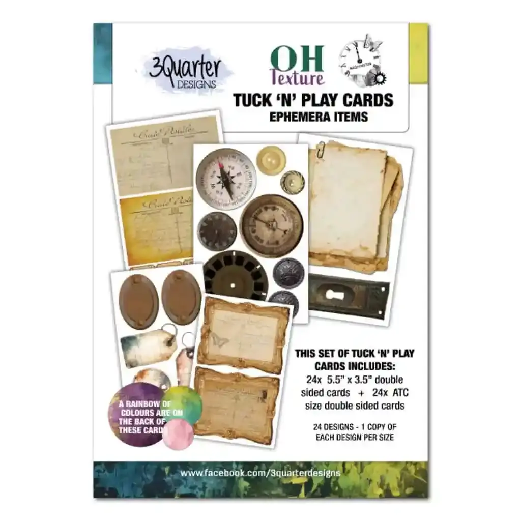 Oh Texture Tuck N Play Cards