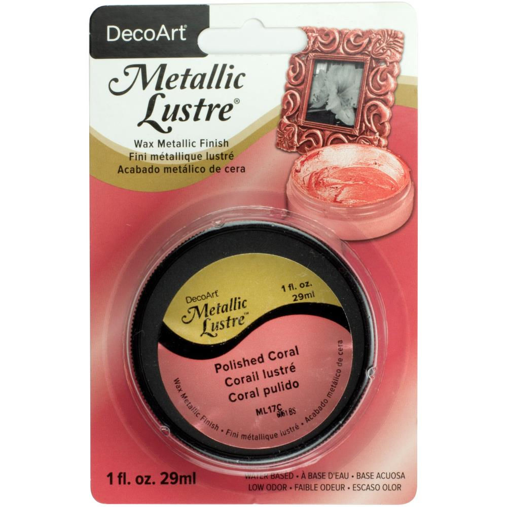 Metallic Lustre - Polished Coral wax