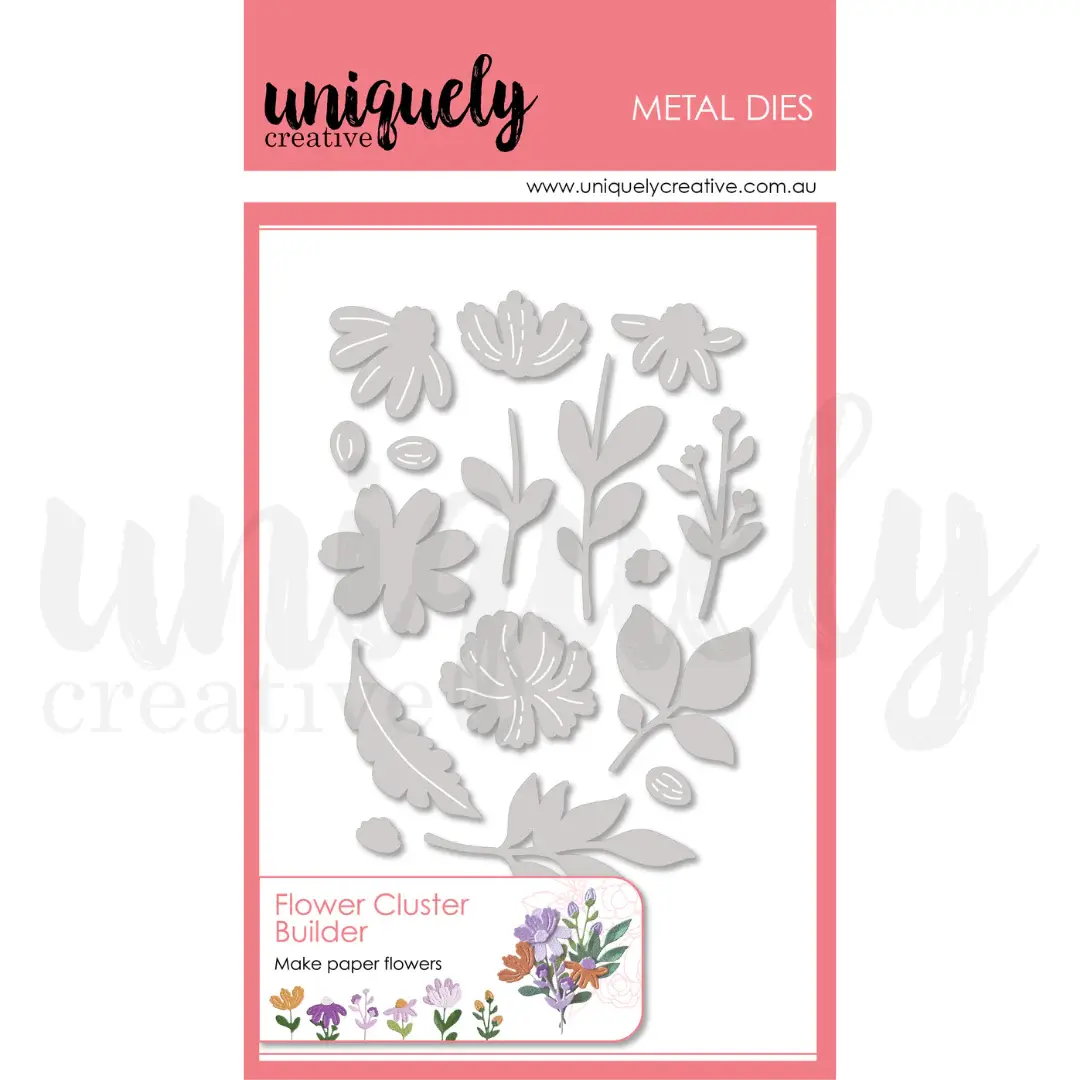 Flower Cluster Builder die set