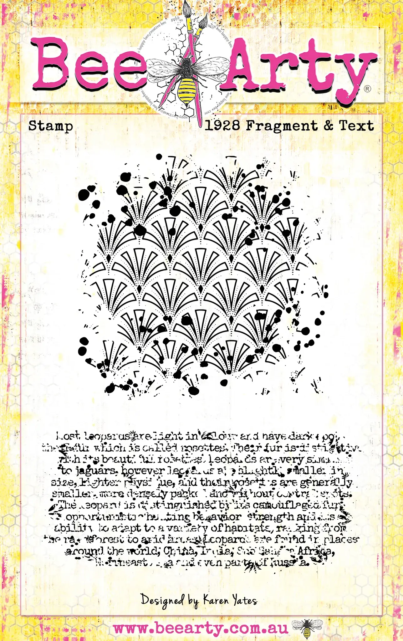 Fragment & Text  Stamp