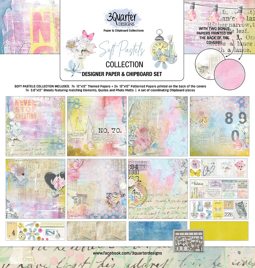 Soft Pastels Collection - 3Quarter