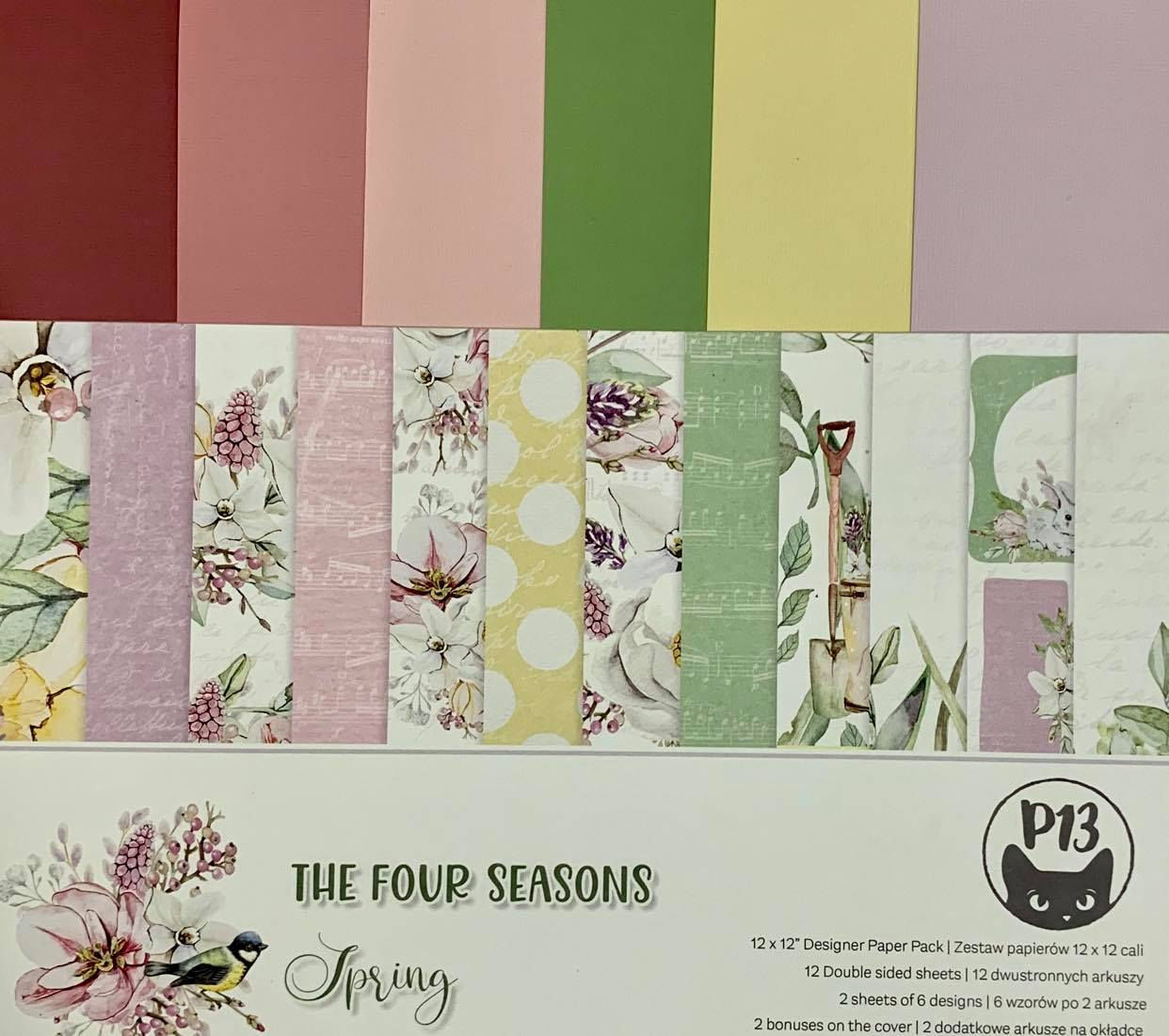 Spring Collection Cardstock Set