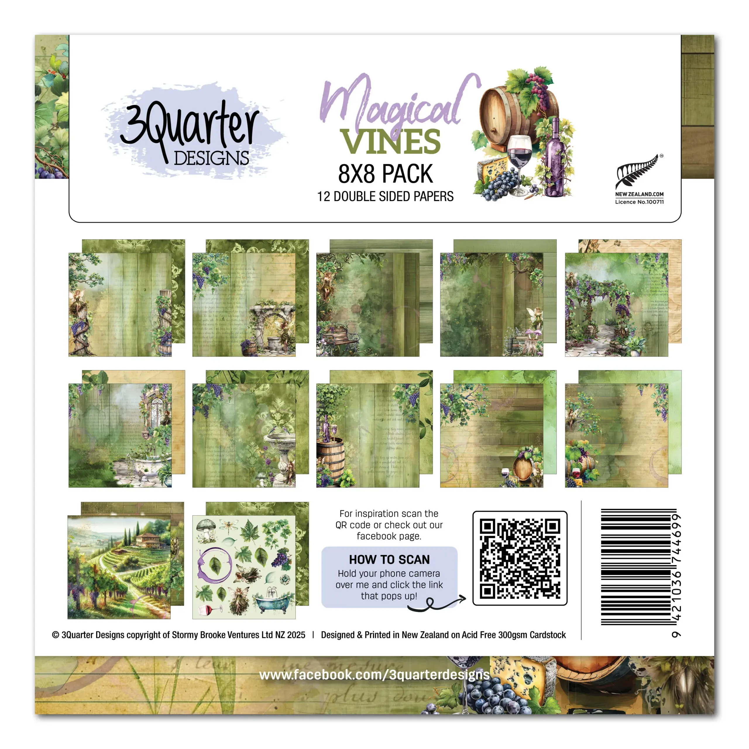 Magical Vines 8" Collection - 3Quarter