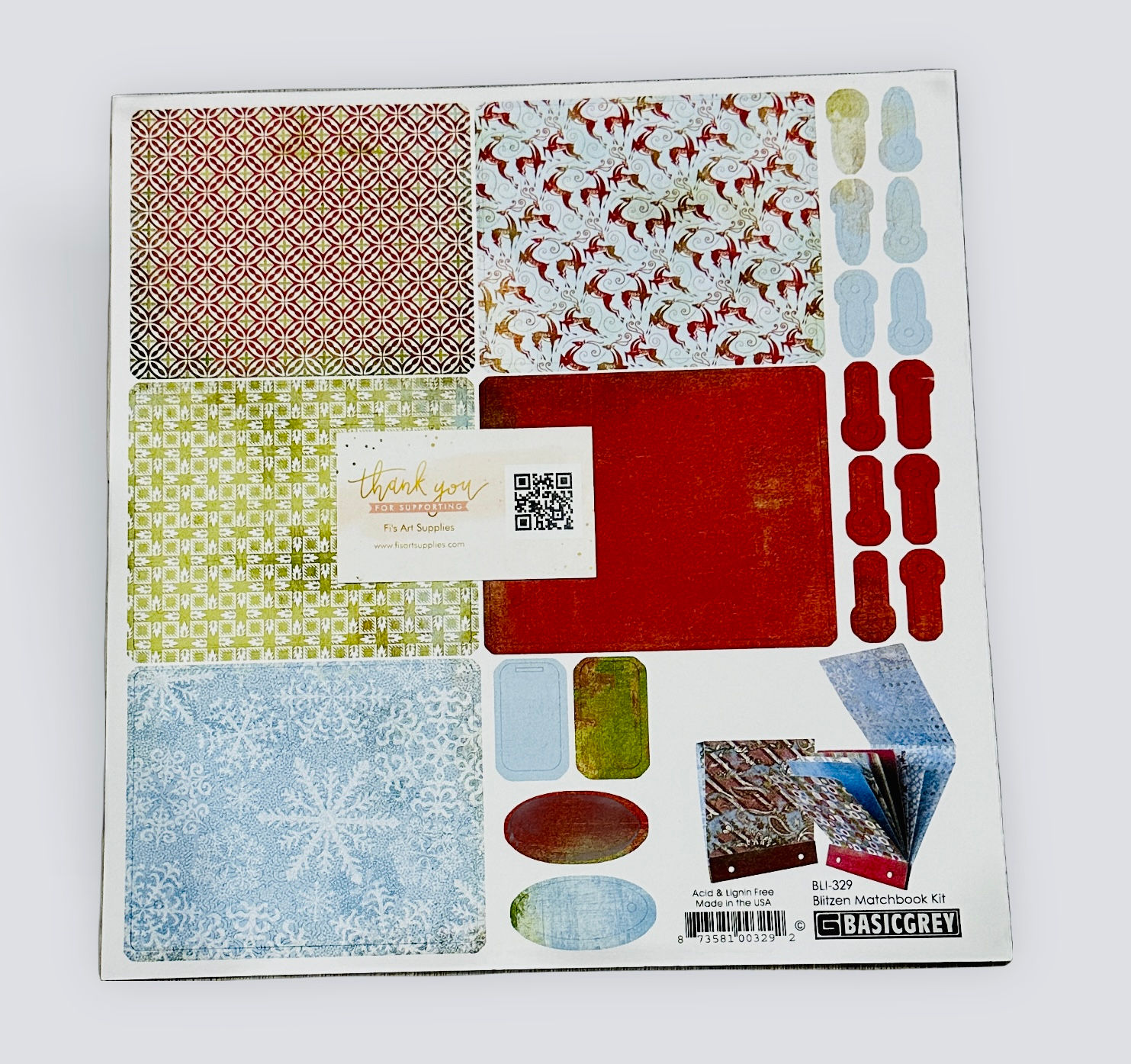 Blitzen Matchbook Kit