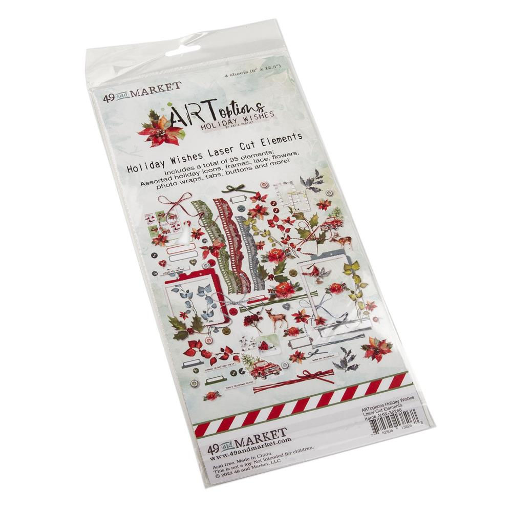 ARToptions Holiday Wishes Laser Cut Outs