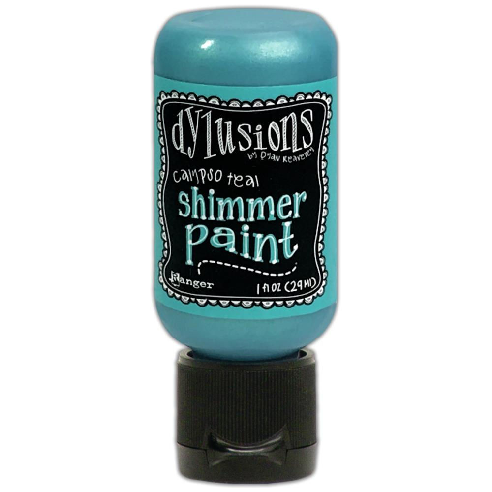 Dylusions - Campso Teal Shimmer Paint