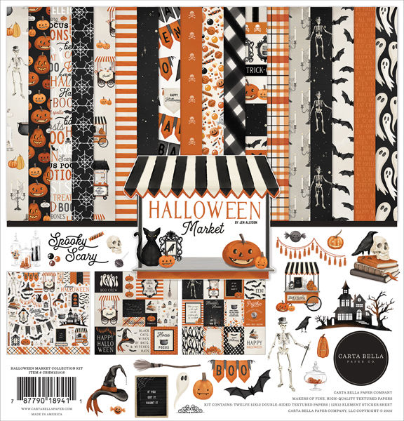 Halloween Market - Carte Bella
