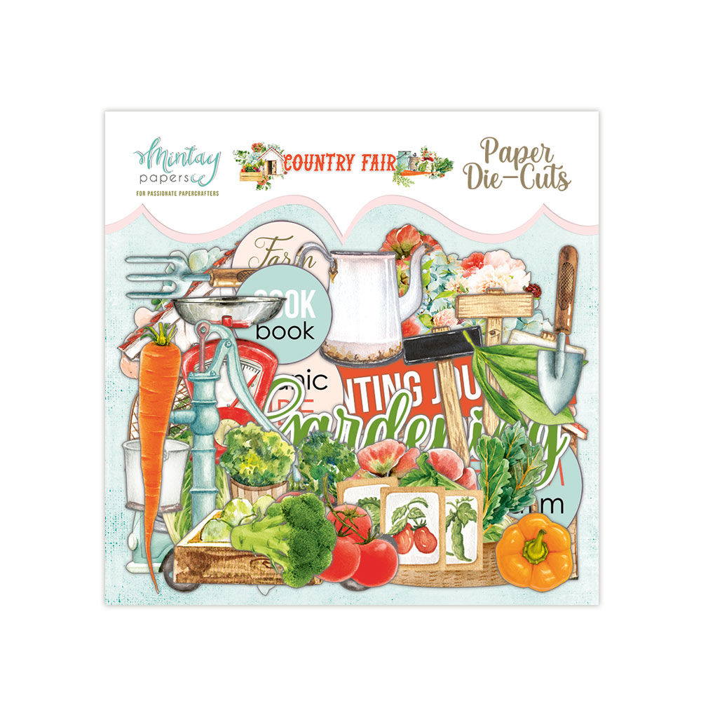 Country Fair paper die cut pack
