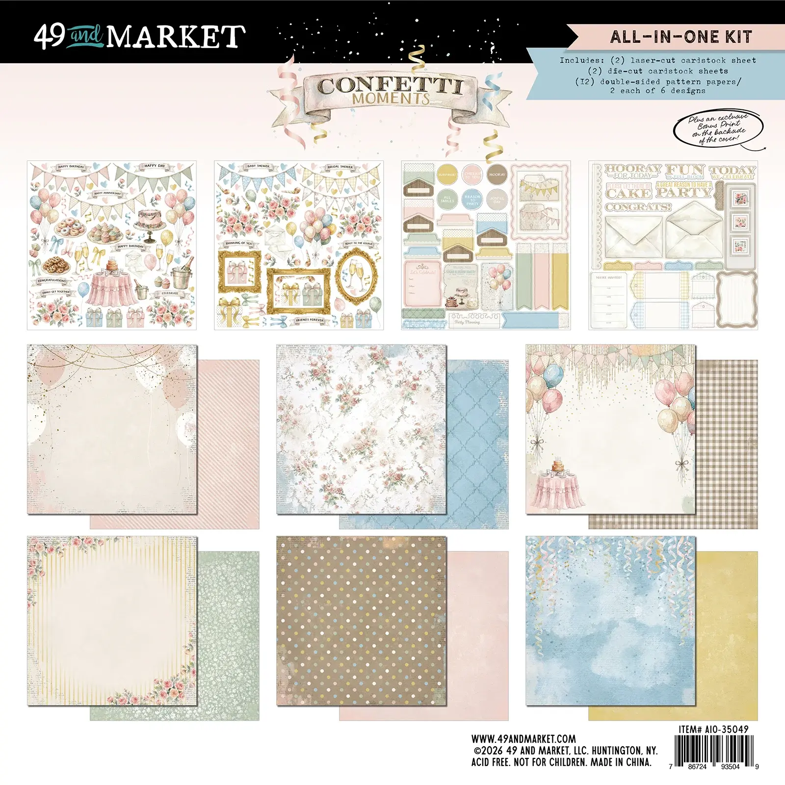 Confetti Moments All In One Kit