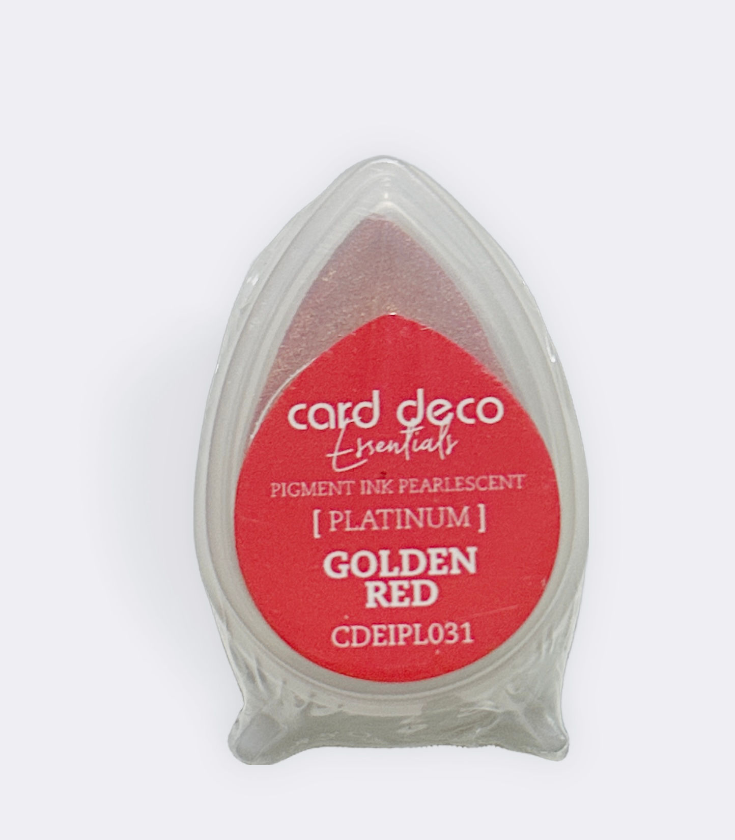 Card Deco - Golden Red Pearlescent 