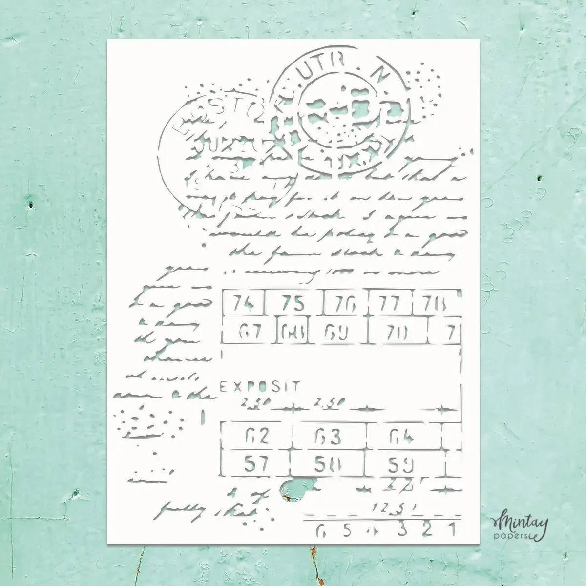 Stencil Mixed Media1