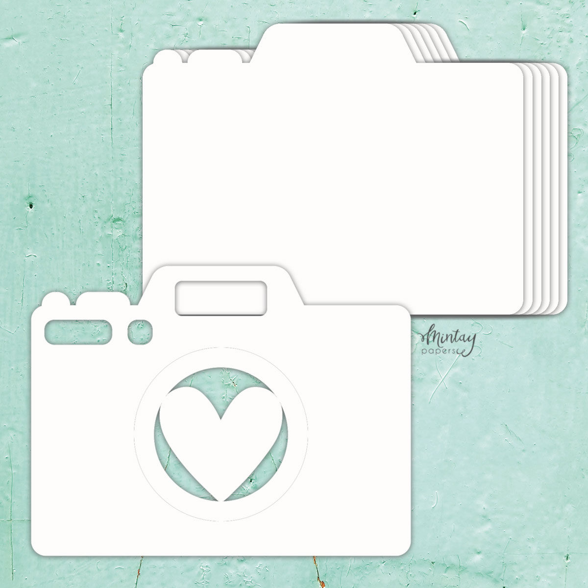Mintay - Album Chipboard Camera