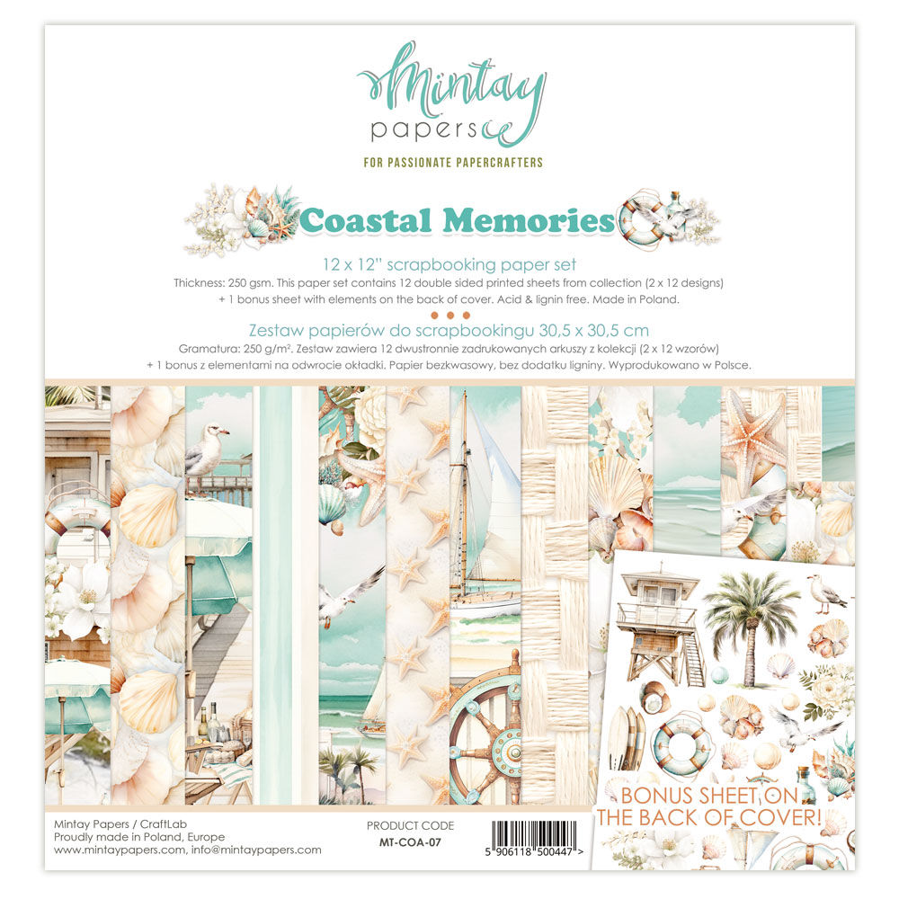 Coastal Memories 12" Collection pack
