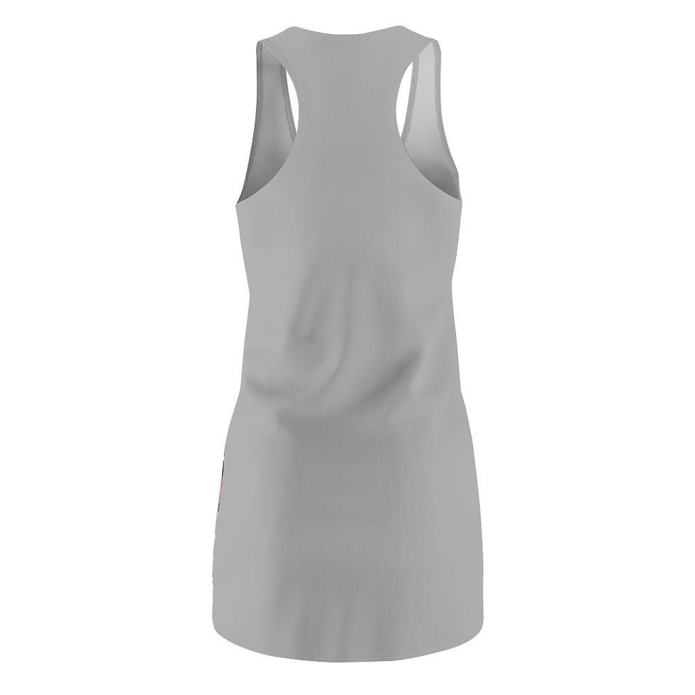 Thumbnail: My Womanhood Disrupts Adversity Women's Cut & Sew Racerback Dress