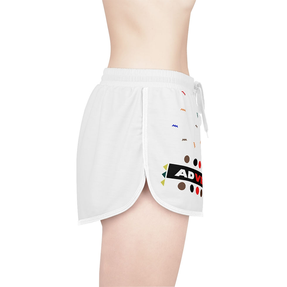 Thumbnail: Adversity Disrupted Women's Relaxed Shorts (AOP)