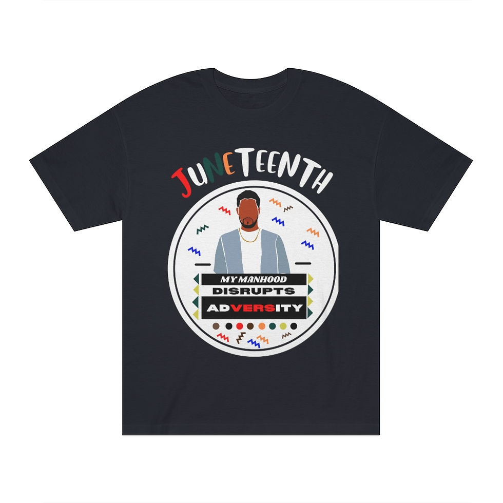 Thumbnail: My Manhood Disrupts Adversity Unisex Classic Tee