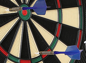standard size and design with a 13.5" target area