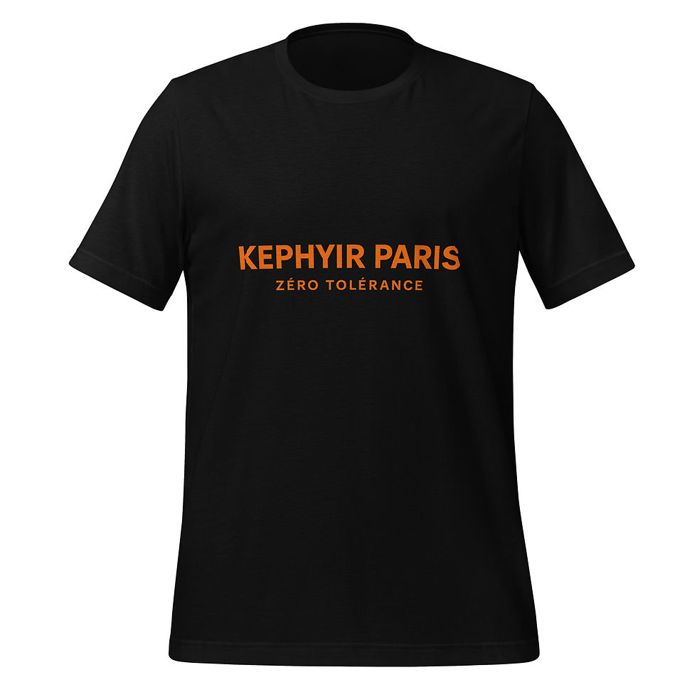 Miniature : T-shirt Kephyir Paris - Zéro tolérance