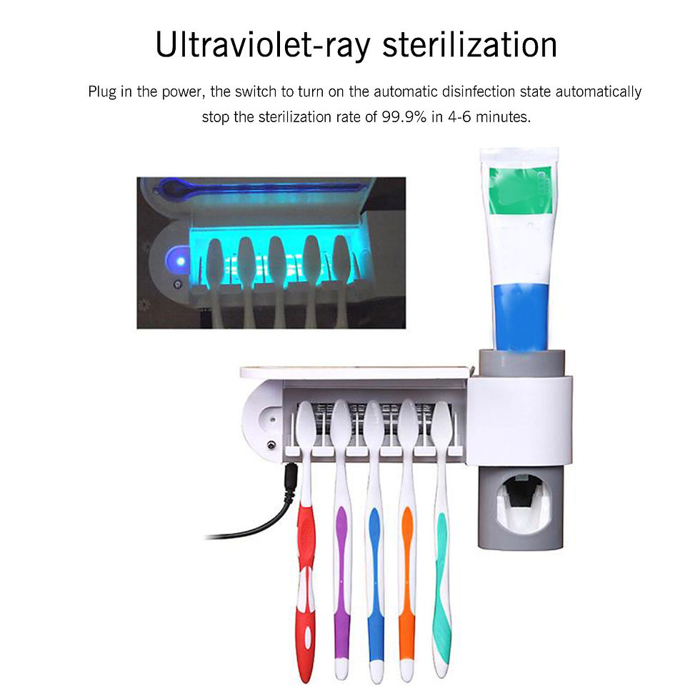 Thumbnail: Antibacterial UV Automatic Toothbrush Sterilizer